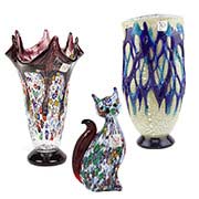 Handcrafted Murano glass home decor